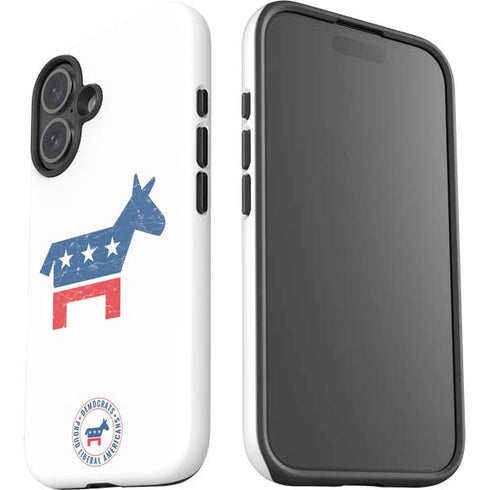 Democrat Donkey iPhone 16 Impact Case